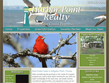 Tablet Screenshot of harborpointrealty.com